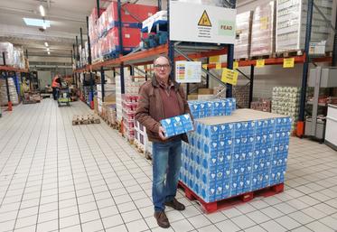 Jean-Paul Bernadat est prospecteur pour la banque alimentaire de la Sarthe.