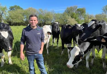 Nicolas Foucault, 33 ans, est installé depuis 2013 à Neuville-sur-Sarthe.