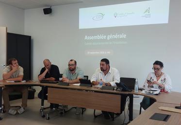 L'assemblée générale du CDI était présidée par Alexis Roptin (à droite), ici aux côtés de Damien Rousseau.