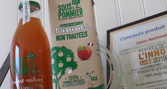 La production de jus de pomme est passée de 5 millions de litres en 2018 à 30 millions en 2025 et la tendance s'accélère encore.