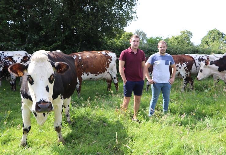 Clément Gosset, au côté de son frère Pierre-Alexandre, élève des vaches Normandes à Formentin, dans le Pays d'Auge. Il est membre de l'association des éleveurs de bovins de race Normande du Calvados, il travaille à l'organisation du prochain concours départemental qui aura lieu à Vachement Caen.