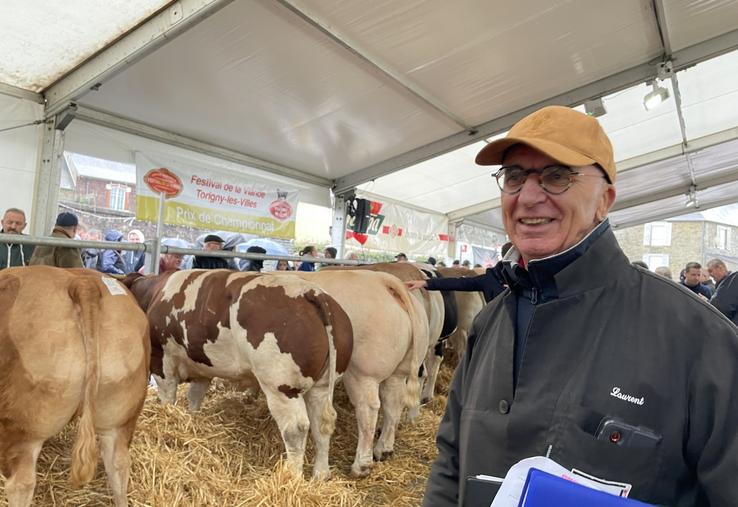 Laurent Binet reste, depuis 20 ans, la cheville ouvrière de ce rendez-vous ancré dans le calendrier des éleveurs, des acheteurs et des consommateurs.