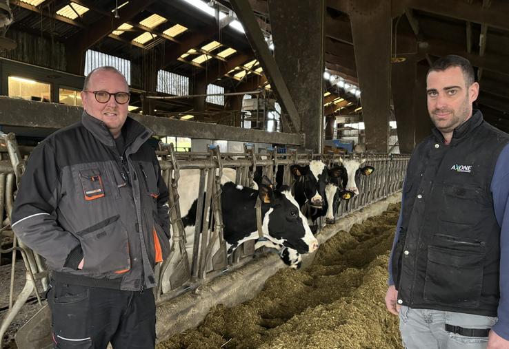 Damien Hardy et Alexis James sont associés sur la commune de Saint-Cyr-du-Bailleul.