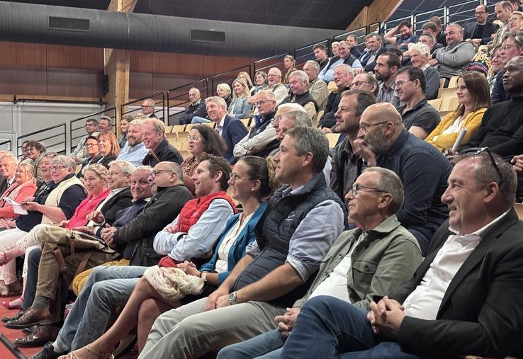 Plus de 180 personnes ont participé à l'assemblée générale du GDS de la Manche le 23 mai dernier à Lessay.