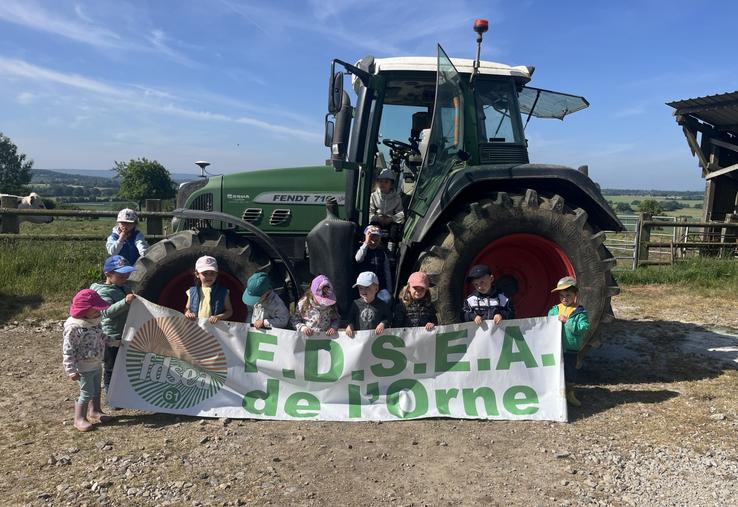 C'était la première journée de l'opération "Fermes ouvertes" en 2025.