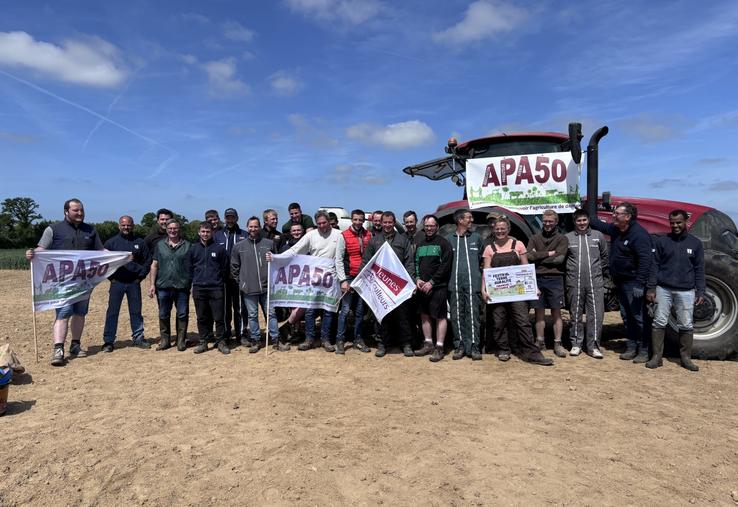 Ils sont une vingtaine de jeunes agriculteurs sur le canton de La Haye-du-Puits/Picauville à s'engager dans la préparation du Festival de la terre qui se tiendra sur les terres du président cantonal, Maxime Vaslin.