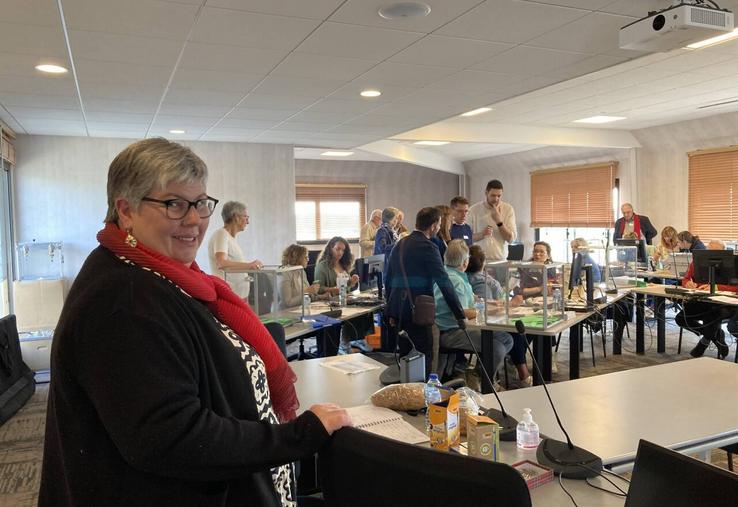 Sylviane Pralus, présidente sortante de la MSA Côtes Normandes, a pris connaissance de la participation jugée "décevante".