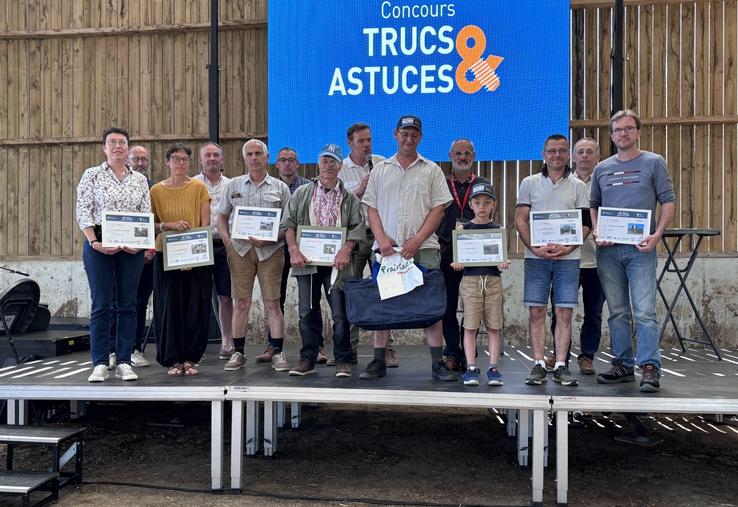 Les lauréats de la 8e édition du concours Trucs et astuces ont été récompensés dans le cadre des Prairiales.