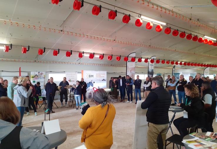 Les portes ouvertes Innov'Action, organisées par la Chambre d'agriculture du Calvados, ont eu lieu chez Gaëtan Leligois à Amayé-sur-Seulles.