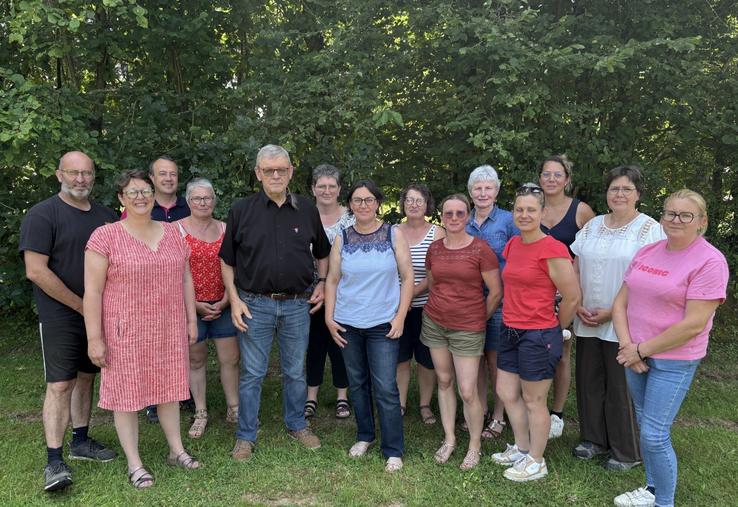 Les agricultrices se mobilisent pour la lutte contre le cancer aux côtés de la Ligue contre le cancer, présidée par Rémi Baillache.