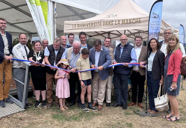 Élus et partenaires ont été réunis pour l'inauguration de ces 5e Journées de la biodiversité et de la ruralité.