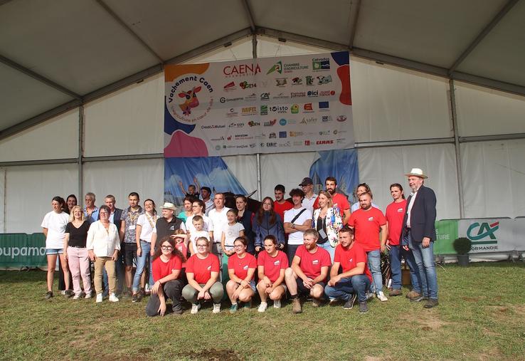 Sans les bénévoles et les jeunes agriculteurs, Vachement Caen ne serait pas Vachement Caen.