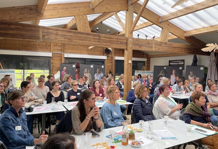 Environ 70 participantes ont assisté à cette journée inédite intitulée "Des Racines et des Elles", jeudi 2 octobre.
