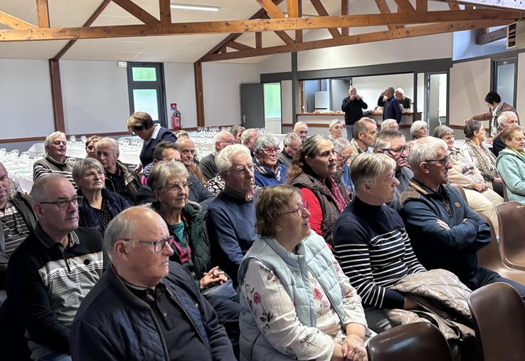Les anciens exploitants se sont déplacés pour participer à l'assemblée générale de la section des anciens exploitants de la FDSEA.