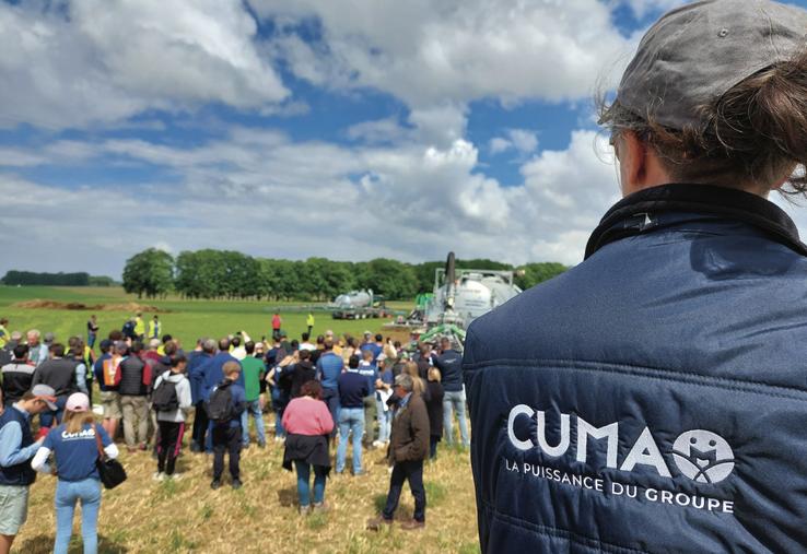 "La Cuma est la continuité de l'exploitation", pour Rodolphe Lormelet, trésorier de la coopérative de Sassy et président de la Fédération régionale.