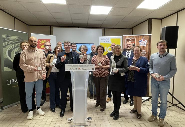 Les partenaires du projet Reuse Origin se sont réunis, mardi 2 décembre, dans les locaux d'Amand-Bianic à Vire pour un premier état des lieux.