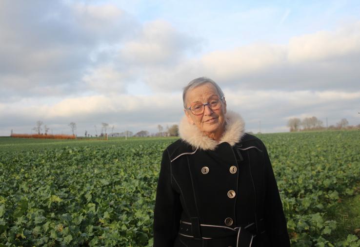 " Mon engagement à la FDSEA 61 m'a fait rencontrer une nouvelle famille", se réjouit Martine Moulin