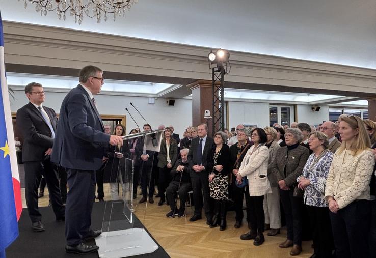 À la cérémonie des vœux du Conseil départemental et de la préfecture, certains élus foulaient le sol de la salle pour la dernière fois, à quelques semaines des élections municipales.