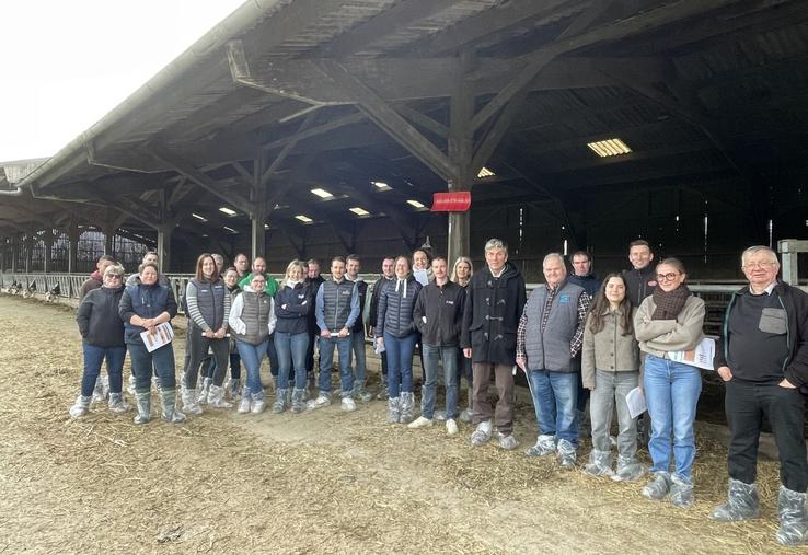 L'Association des éleveurs de bovins de race Normande du Calvados s'est retrouvée chez Théo Chevalier pour son assemblée générale, mardi 10 mars à Moyaux. Elle compte 52 adhérents.