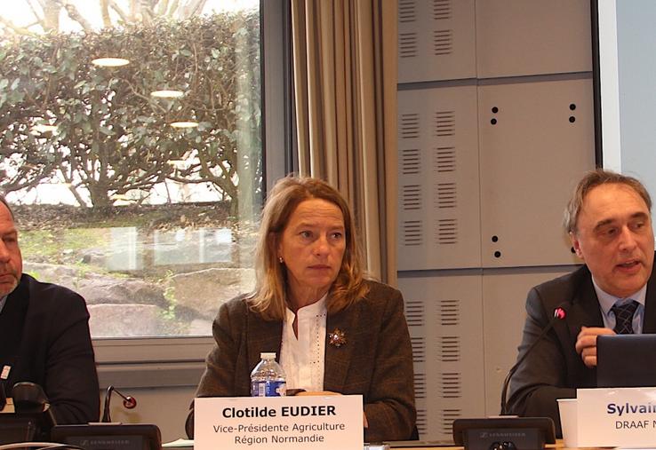 Pour Sylvain Vedel (Draaf Normandie) : "c'est un beau projet qui nous est proposé. Il faut être dans quelque chose de très opérationnel et que tout marche ensemble".
