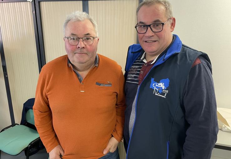 "Nous avons réussi à trouver l'argent, on paye toutes les factures grâce aux partenaires", remercie chaleureusement Laurent Roche, au côté de Thierry Chanu lors de la dernière assemblée de PH Normandie.