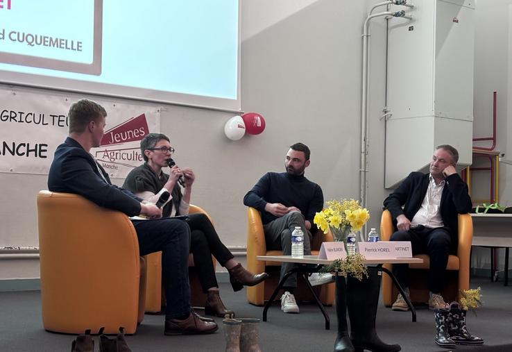La place de l'engagement au sein de la vie personnelle et professionnelle a été au cœur des échanges de la table ronde animée par Édouard Cuquemelle.