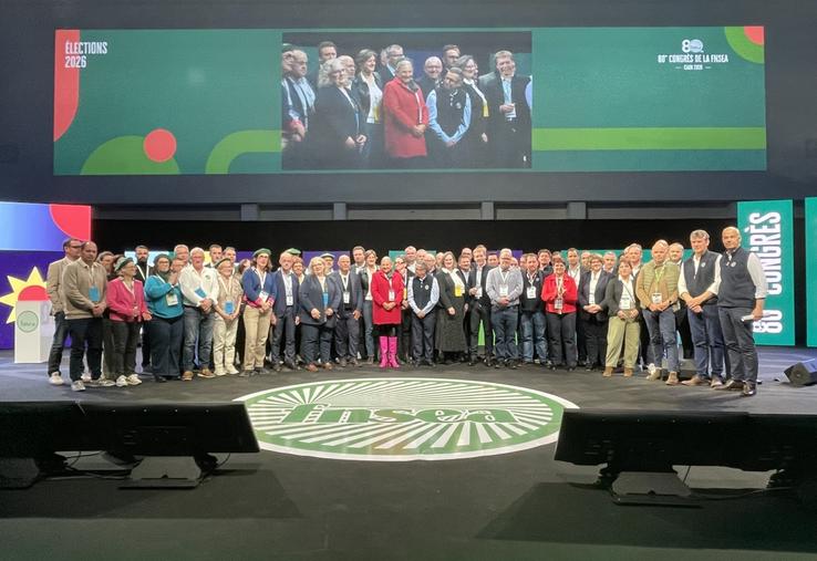 322 délégués ont participé à l'élection du nouveau conseil d'administration de la FNSEA.