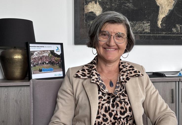Maire de Saint-Cyr-Bocage, Christèle Castelein a conservé son poste de présidente de l'Agglomération du Cotentin.
