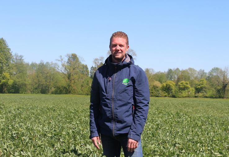 Grégory Bariller, élu président de la commission environnement le 8 avril dernier, par les membres du conseil d'administration de la FDSEA 61.