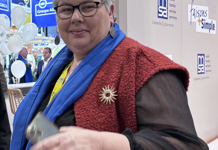 Sylviane Pralus, présidente de la MSA Côtes Normandes, veut croire à une baisse modérée des moyens afin de pouvoir garder le même niveau d'actions et d'accompagnement du monde agricole.