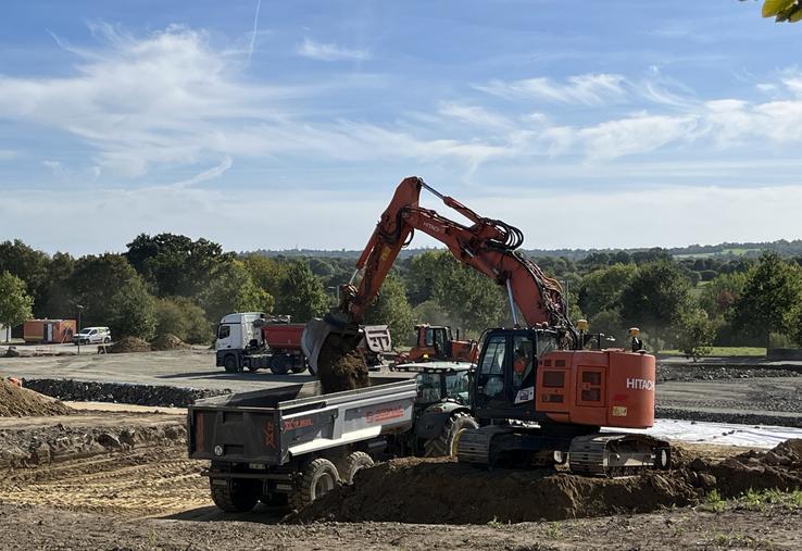 Sur le site à proximité du Pôle Agglo 21, les travaux du futur laboratoire Lilano viennent de débuter. Les équipes devraient rejoindre le site à la fin de l'année 2027.