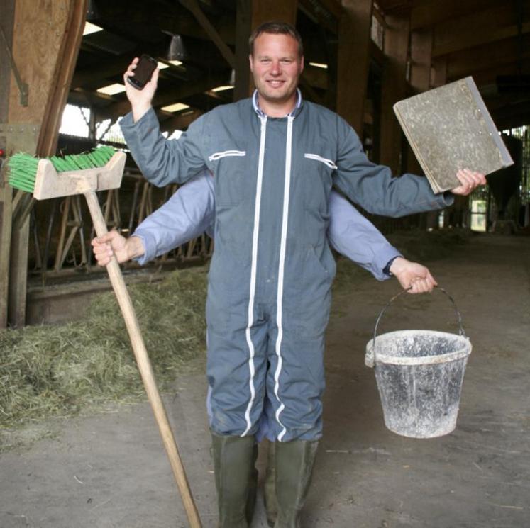 Agriculteur : multi tâches et multi compétences.