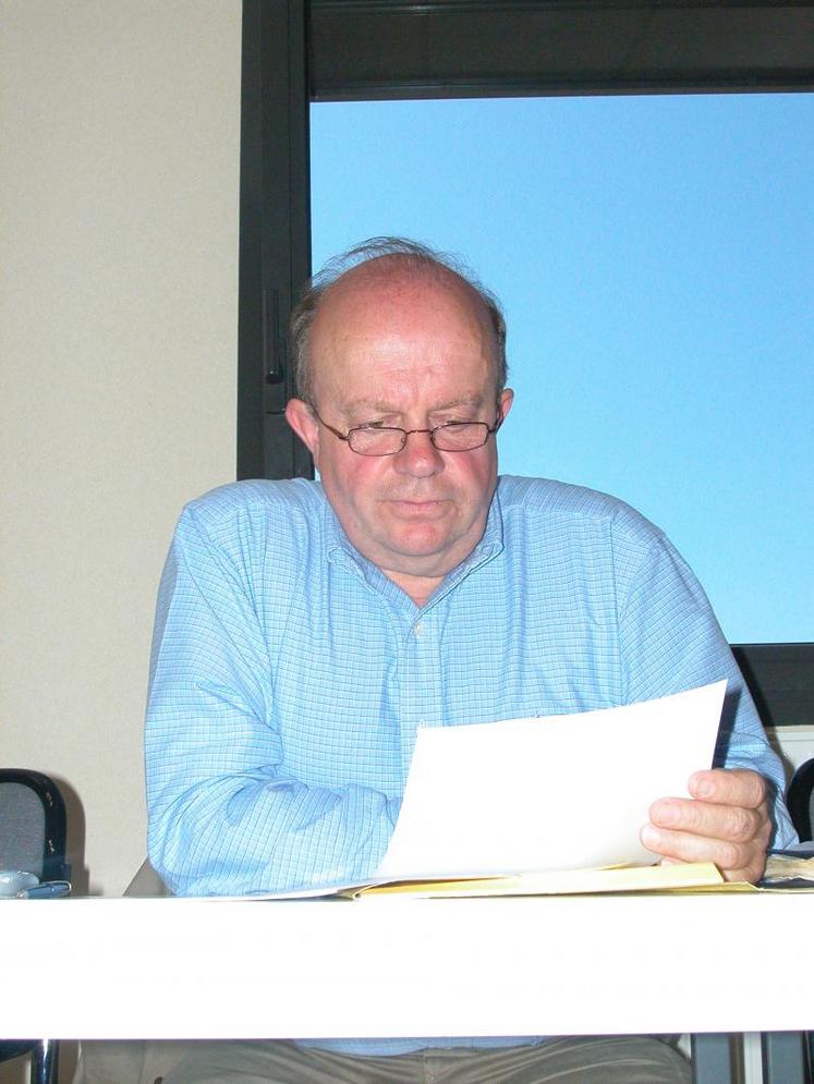 Jean-Pierre LANGLOIS BERTHELOT, Administrateur ARVALIS Institut du végétal 
et président de la commission régionale de Basse-Normandie