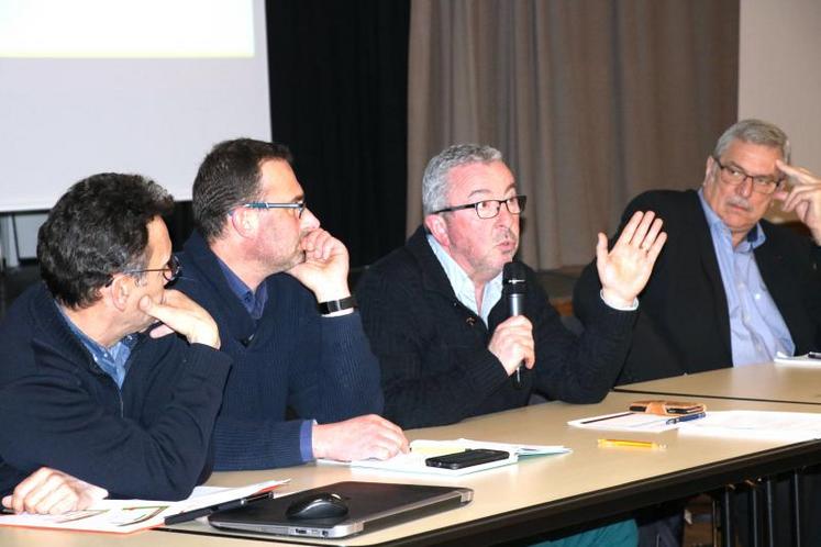 Erick Goupil, vice-président de la communauté d’agglomération Mont Saint Michel Normandie chargé de l'urbanisme et de l'habitat, a assuré vouloir établir une relation de confiance avec les agriculteurs.  DR