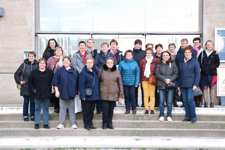 Les 26 agricultrices sont reparties sourire aux lèvres, et bras chargés de souvenirs. DR