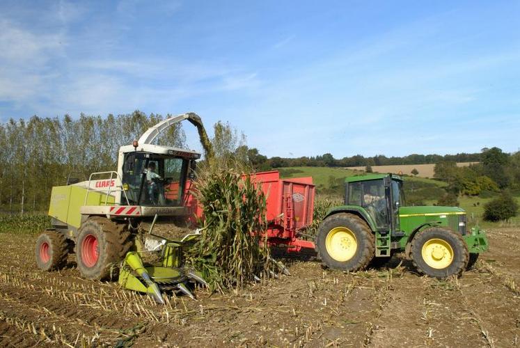 Les consommations relevées en 2007, sur 8 ensileuses de 450 à 800 ch, oscillent entre 27 et 36 l/ha.