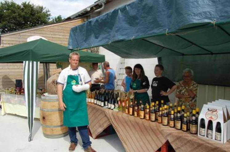 Philippe Lécrivain, “la proximité du Mont-Saint-Michel est un atout pour les producteurs du terroir”.