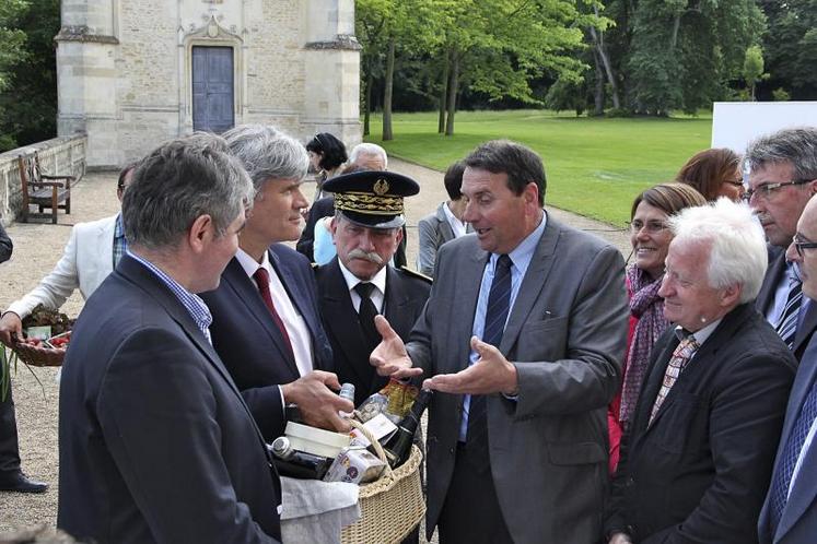 Daniel Génissel, le 5 juin au château de Bénouville