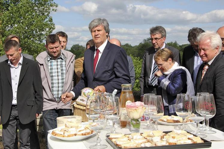 Le 5 juin au château de Bénouville