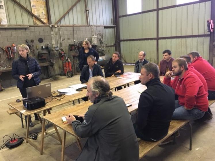 C’est au sein de la Cuma du Holme basée à Saint-Quentin-sur-le-Homme que la première rencontre a eu lieu.