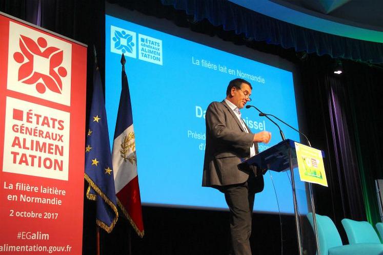 Daniel Génissel (président de la CRAN) : «il faut arrêter le dénigrement et rétablir la vérité par de la communication pour renforcer l’attractivité du métier d’agriculteur».&#8