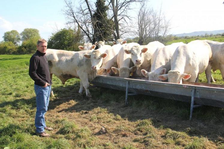 Stéphane Labarrière sera présent, comme de nombreux éleveurs à la prochaine édition de « Boeuf en Fête », l’occasion de véhiculer auprès du grand public une image positive de ce qu’est l’agriculture. (DR)