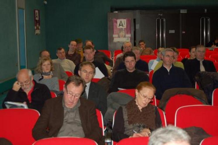 Une cinquantaine de personnes présentes à l’assemblée générale, mardi 16 décembre, à Saint-Lô.