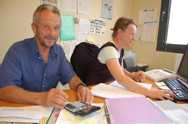 Mardi, Alain Lebeaudy a finalisé les derniers transports.