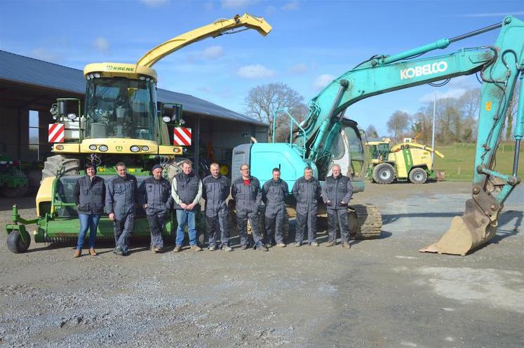 Entre les travaux agricoles et le TP (Travaux Publics), la Sarl Vantomme a toujours su répondre aux demandes évolutives de sa clientèle.