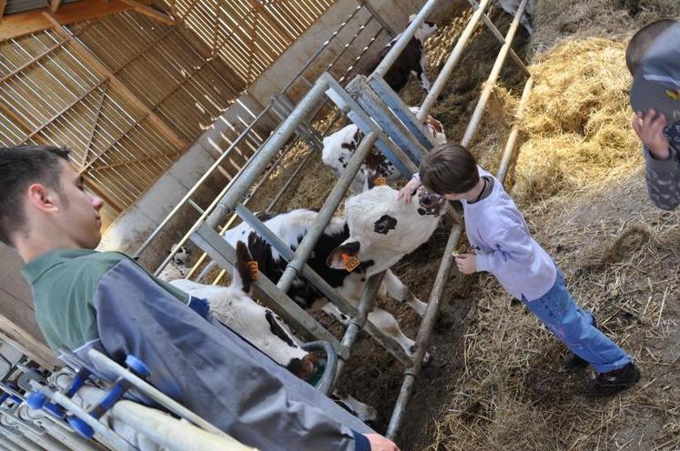 L’exploitation est aussi ferme pédagogique. Sa contribution à la défense de l’image de l’agriculture.