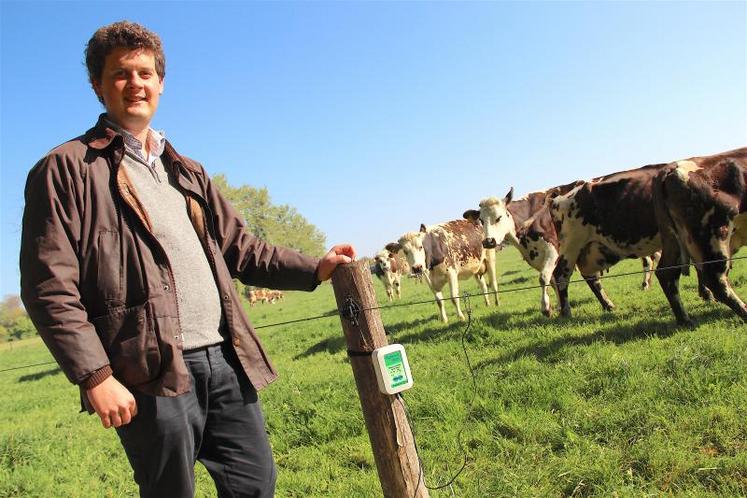 Martin Coudière (cofondateur et responsable du développement commercial de Thing on Air) : «après l’alarme de clôture connectée Vigifence, nous travaillons sur son petit frère, un détecteur de niveau d’eau dans les bacs au pâturage».