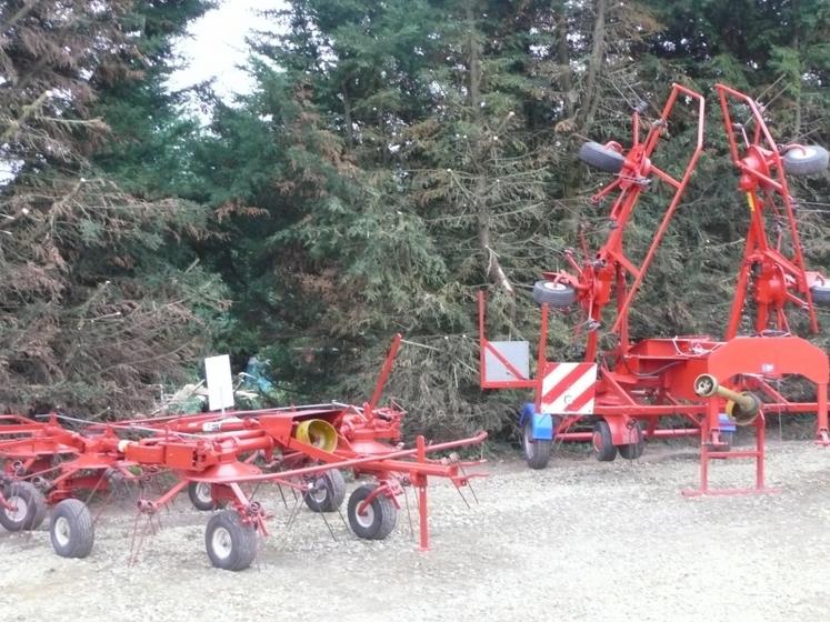 Kuhn T 7501 et Kuhn Semi-portée 6401