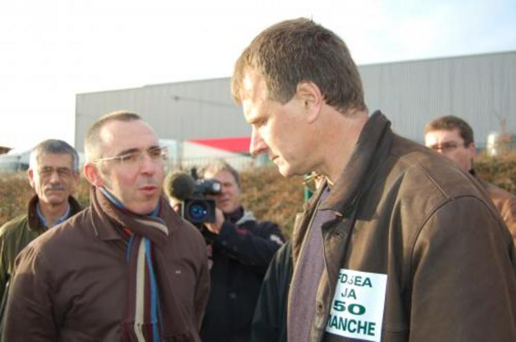 Yvan Fourré a rencontré Pascal Jallet, le responsable du site. Ce dernier s’est ouvert à un dialogue constructif. Il a également précisé que 80 % des jambons de Brocéliande étaient d’origine française.