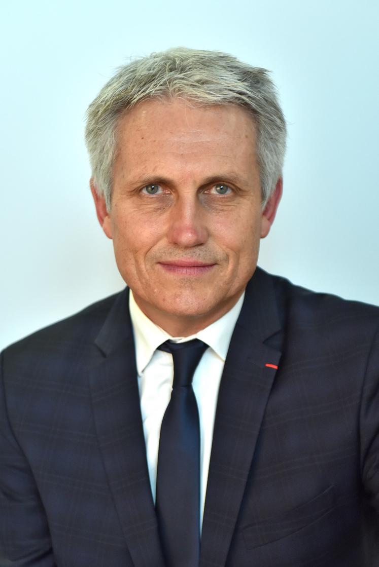 Joël Bruneau maire de Caen et président du syndicat Caen métropole